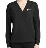 Ladies Port Authority LW702 wrap blouse