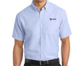 Mens Port Authority S659 short sleeve Superpro oxford shirt