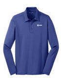Mens Port Authority K540LS Long Sleeve silk touch performance polos