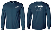 State Design (One Color) Ultra Cotton Long Sleeve T-Shirt 100% Cotton 2400