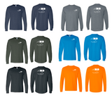 State Design (One Color) Long Sleeve T-Shirt 50/50 Dri Blend