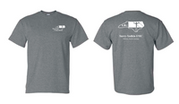 State Design (One Color) Short Sleeve T-Shirt 50/50 Dri Blend 8000