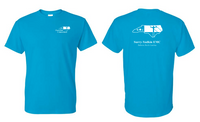 State Design (One Color) Short Sleeve T-Shirt 50/50 Dri Blend 8000