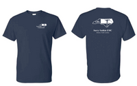 State Design (One Color) Short Sleeve T-Shirt 50/50 Dri Blend 8000