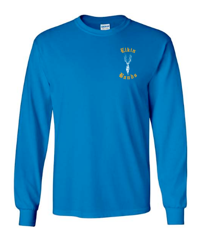 CUSTOM BACK Elkin Bands Gildan - Ultra Cotton® Long Sleeve T-Shirt - 2400  & 2400B
